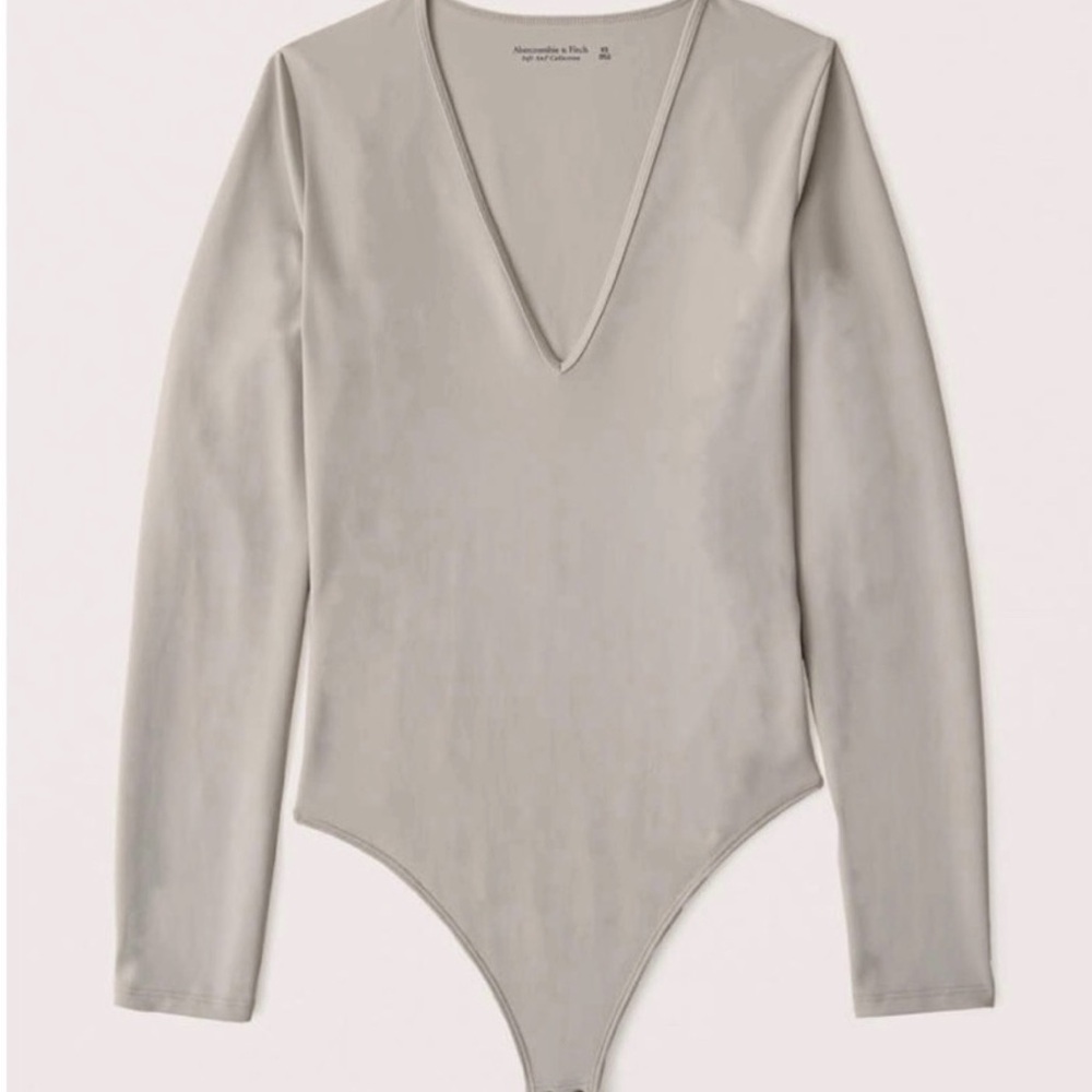 Abercrombie & Fitch Soft Gray Top